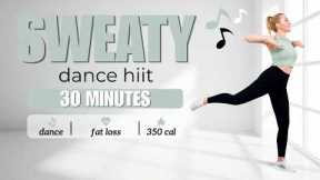 🔥30 MIN DANCE HIIT - SWEATY CARDIO WORKOUT🔥All Standing, No jumping 🔥Aerobics Style Workout🔥