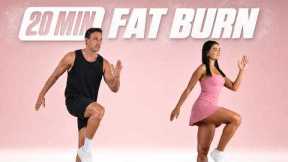 20 Min Standing Cardio HIIT - Intense Fat Burn (No Equipment)