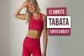 12 MIN TABATA HIIT WORKOUT - Full